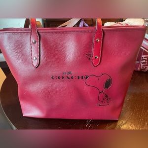 Coach Peanuts Tote